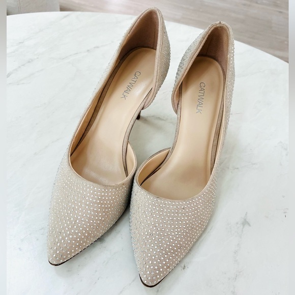 Catwalk Shoes - CATWALK Rhinestone Heels
